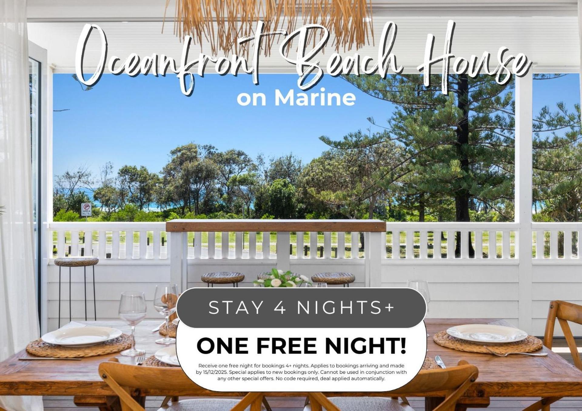 Oceanfront House On Marine Parade Holiday home